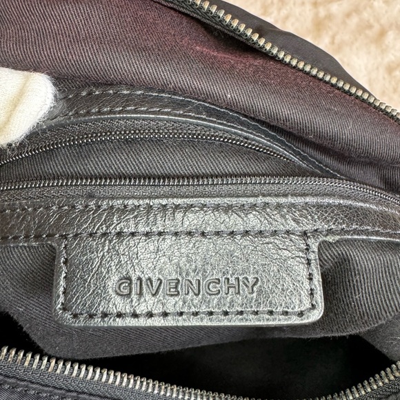 100% Authentic GIVENCHY Nylon and Leather Studded Tote. - Picture 10 of 15